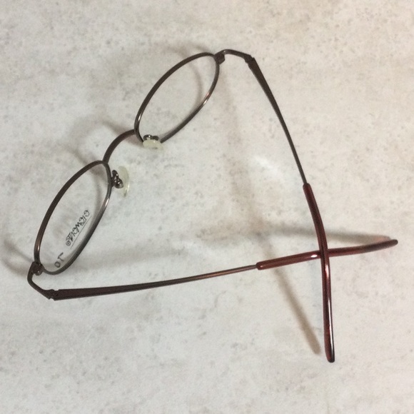 NWT Elements copper metal eyeglasses new old stock - Picture 12 of 16